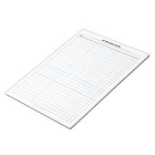Bloc-notes Mon Tidy Math Papier (Incliné)