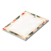 Bloc-notes monogramme plantes tropicales (Tourné)