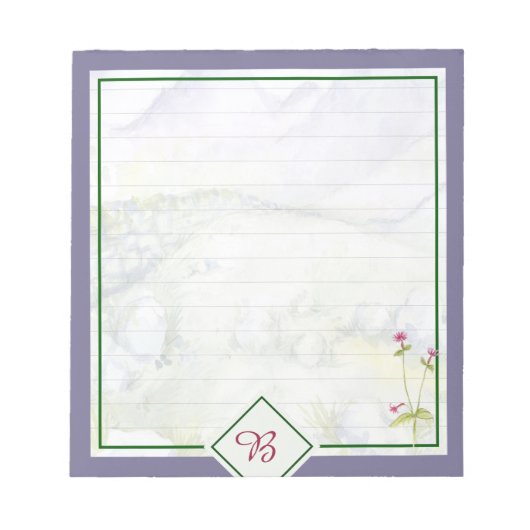 Bloc-notes Montagnes (Devant)