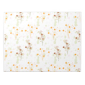 Bloc-notes Motif à petites branches (Devant)