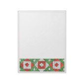 BLOC-NOTES MOTIF FÊTES 28 x 21,5 cm (Tourné)