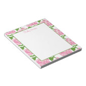 Bloc-notes Motif Hydrangea rose (Incliné)