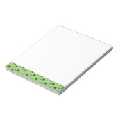 Bloc-notes Motif shamrock (Tourné)