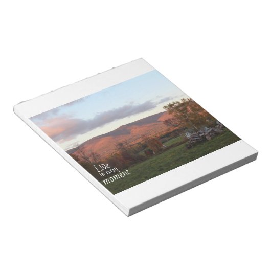 Bloc-notes Mountain Sunset (Incliné)