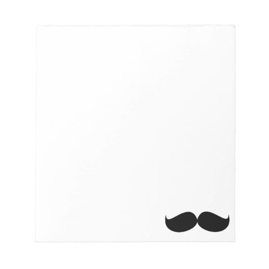 Bloc-notes Moustache (Devant)