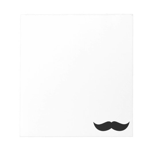 Bloc-notes Moustache (Devant)