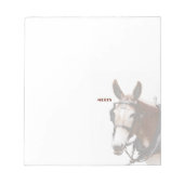 Bloc-notes Mule (Devant)
