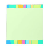 Bloc-notes multicouleur fluo (Devant)