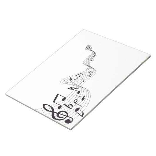 Bloc-notes musical (Incliné)