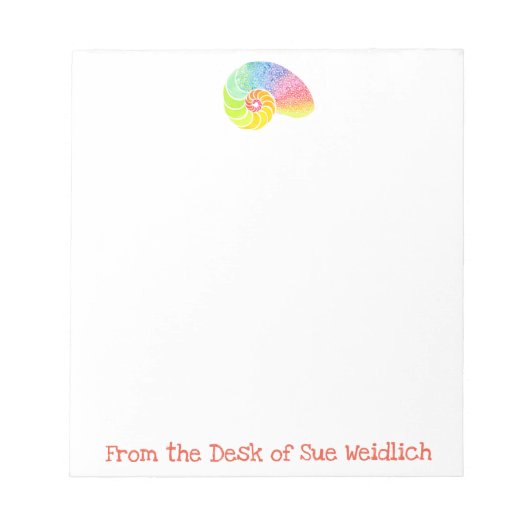 Bloc-notes Nautilus (Devant)