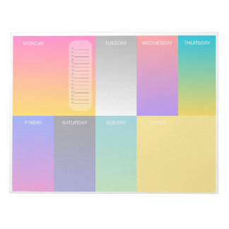 Bloc-notes Neon 8x11