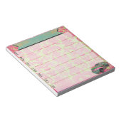 Bloc-notes Neon Gypsy Weekly (Incliné)