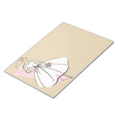Bloc-notes Neutral pour mariée de mode (Incliné)