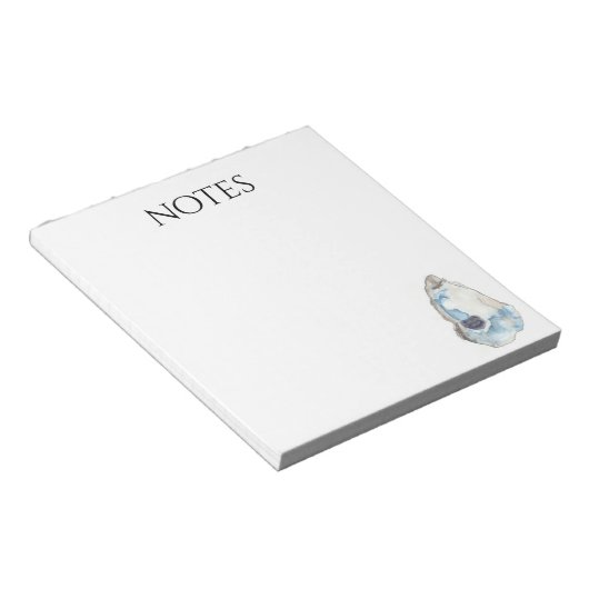 bloc-notes notes d'huître (Incliné)