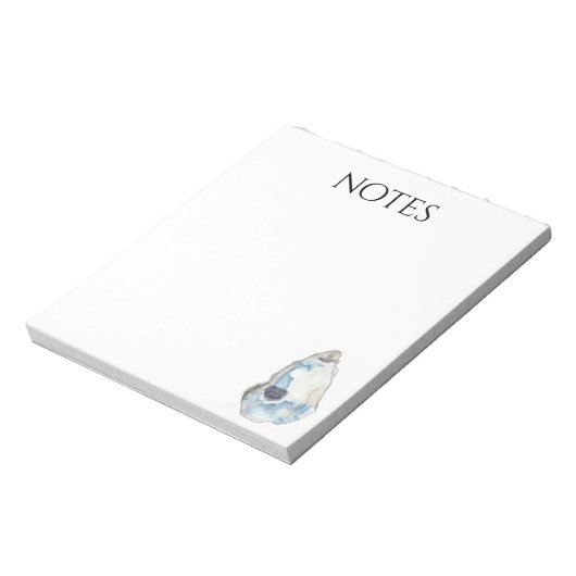 bloc-notes notes d'huître (Tourné)