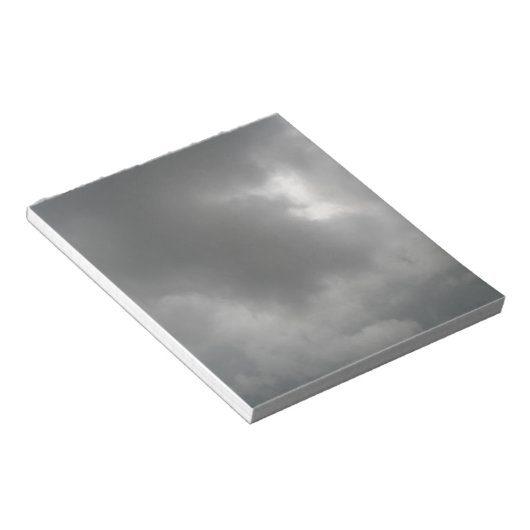 Bloc-notes nuages tempête (Incliné)