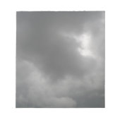 Bloc-notes nuages tempête (Devant)
