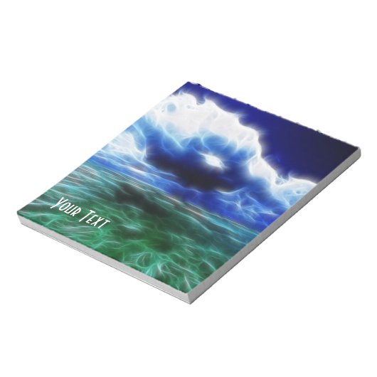 Bloc-Notes Océan Imaginaire Et Nuages (Tourné)