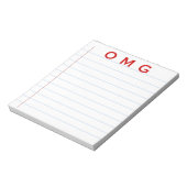 Bloc-notes OMG (Tourné)