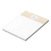 Bloc-notes OR HERRINGBONE / CHEVRON ARTWORK (Tourné)
