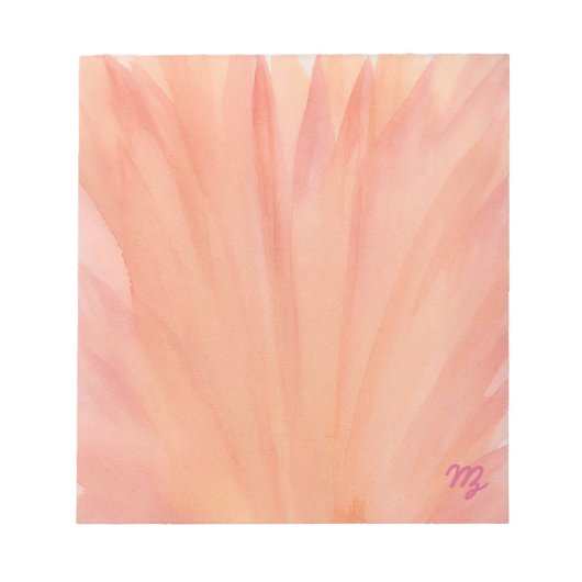 Bloc-notes orange (Devant)