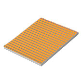 Bloc-notes orange de 5,5 po x 6 po - 40 pages (Tourné)