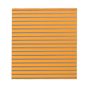 Bloc-notes orange de 5,5 po x 6 po - 40 pages
