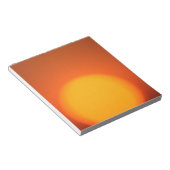 Bloc-notes orange Sunset (Incliné)