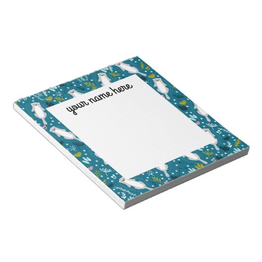 Bloc-notes Ottes personnalisées (Incliné)