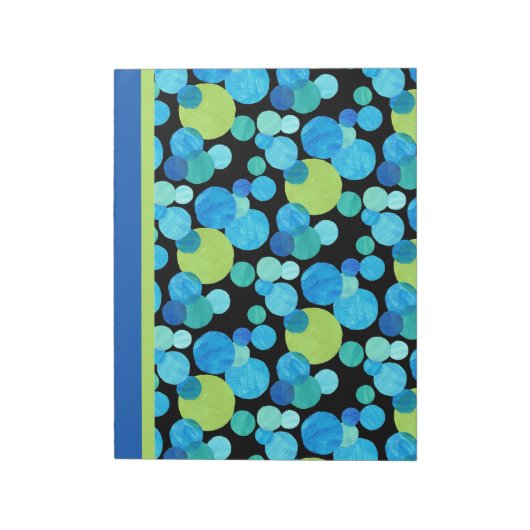 Bloc-notes ou Jotter, Motif Blue Moons (Tourné)
