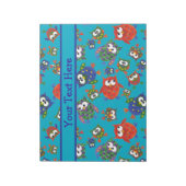Bloc-notes ou Jotter, Rouge, Bleu, Vert (Tourné)