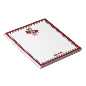 Bloc-notes Ourson Collège - Toute école (Incliné)