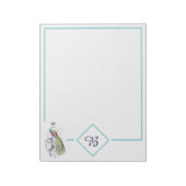 bloc-notes paon vintage royal (Tourné)