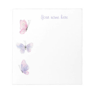 Bloc-notes papillon