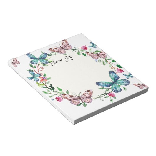 Bloc-notes papillon (Incliné)