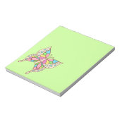 Bloc-notes Papillon Arc-en-ciel (Tourné)