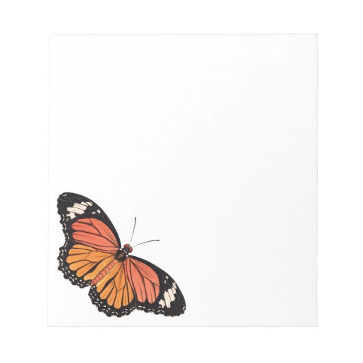 Bloc-notes Papillon Monarque (Devant)