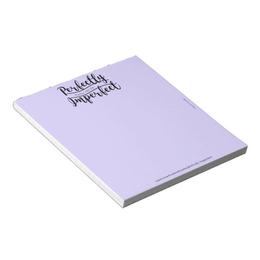 Bloc-notes parfait (Incliné)