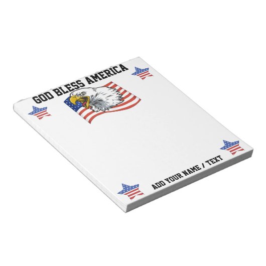 Bloc-notes patriotique (Incliné)