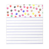 Bloc-notes Paws (Devant)