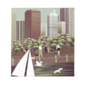 Bloc-notes paysage urbain (Devant)