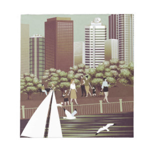Bloc-notes paysage urbain