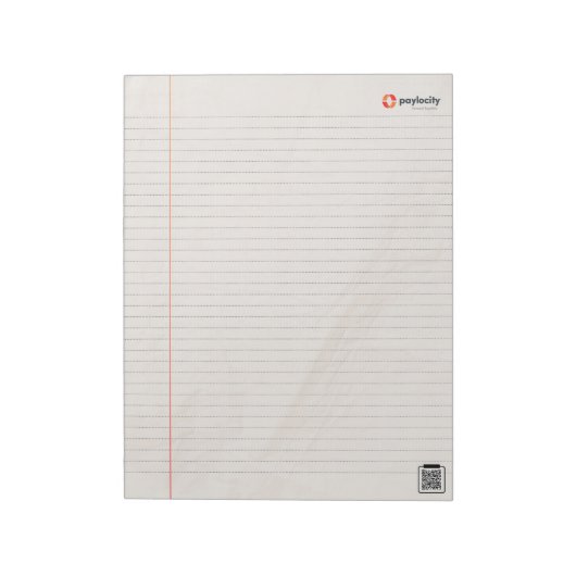 Bloc-notes PCTY 8,5 X 11 (Tourné)