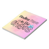 Bloc-notes Peace (Tourné)
