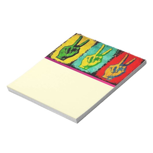 Bloc-notes Peace (Tourné)
