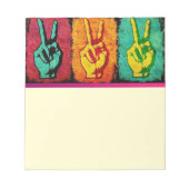 Bloc-notes Peace (Devant)