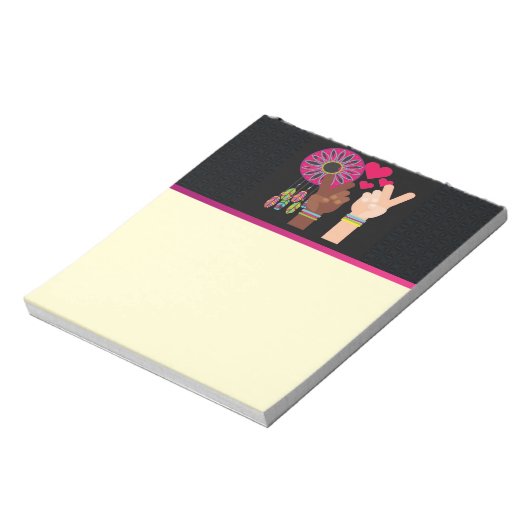Bloc-notes Peace (Tourné)