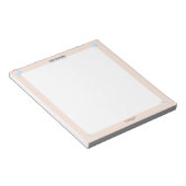 Bloc-notes Peach´n Blue Petits Rappels (Incliné)