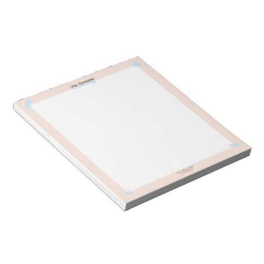 Bloc-notes Peach´n Blue Petits Rappels (Incliné)