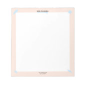 Bloc-notes Peach´n Blue Petits Rappels (Devant)